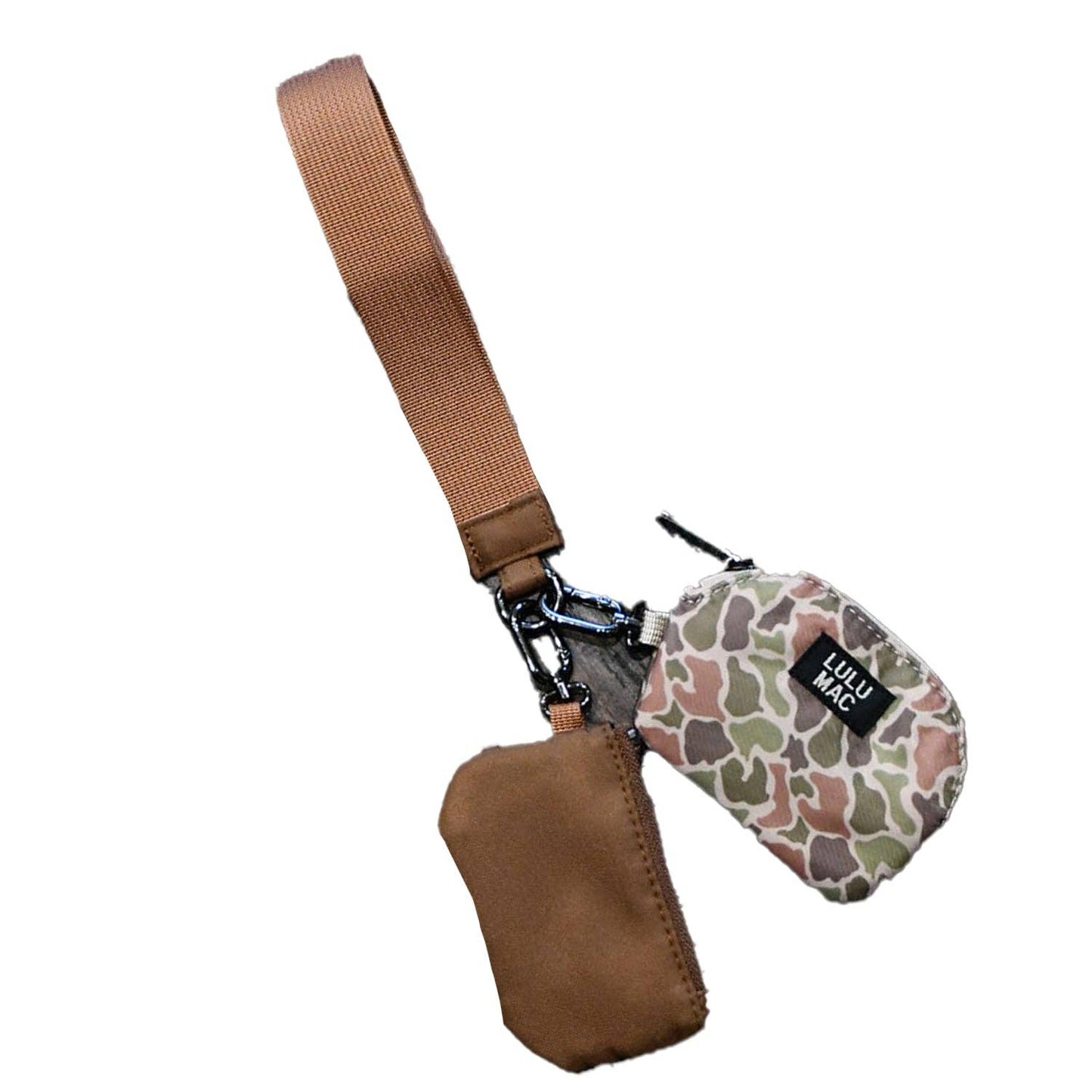 Camo/Brown LuluMac Pouch Wristlet