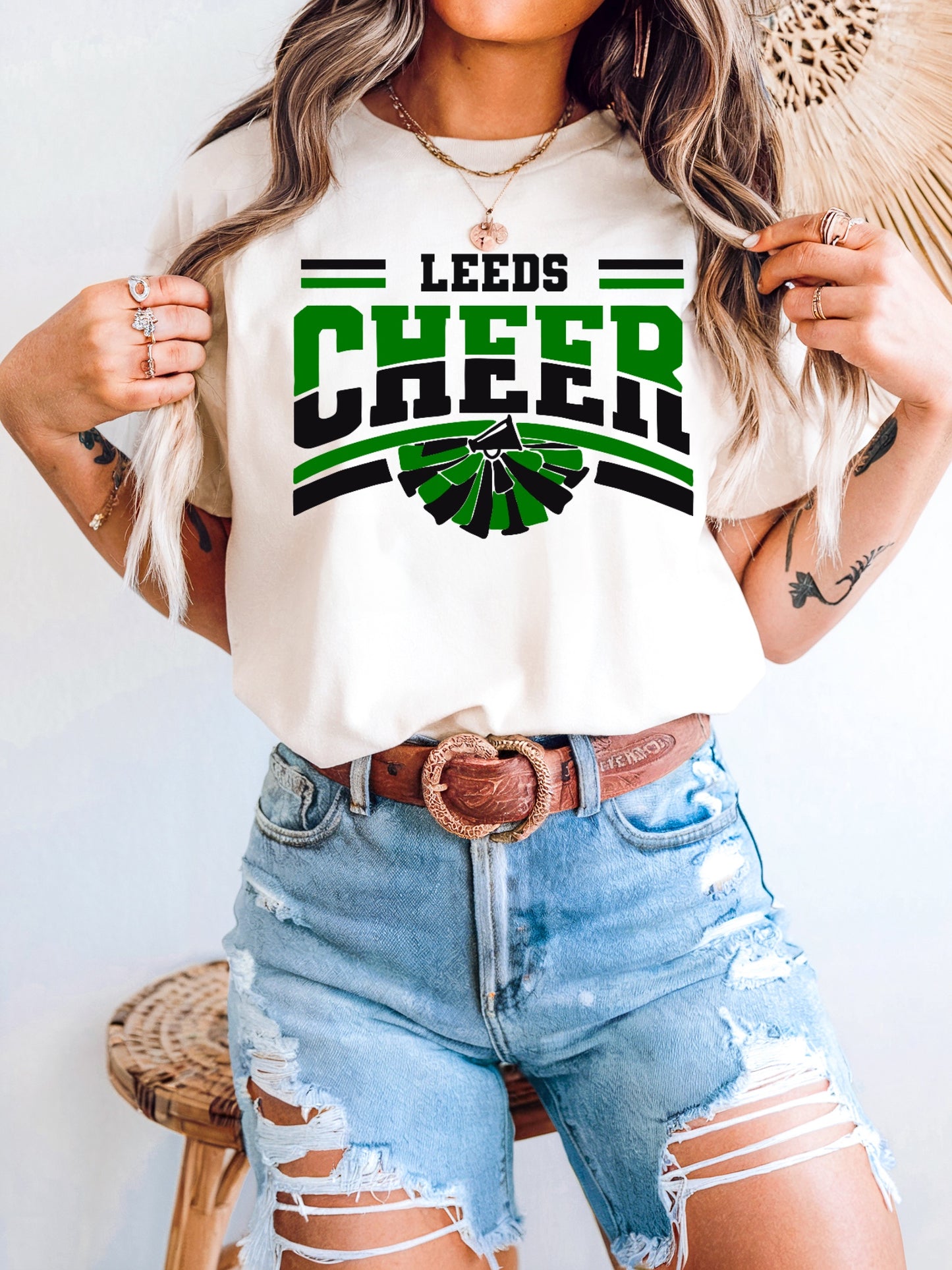 Leeds cheer tee