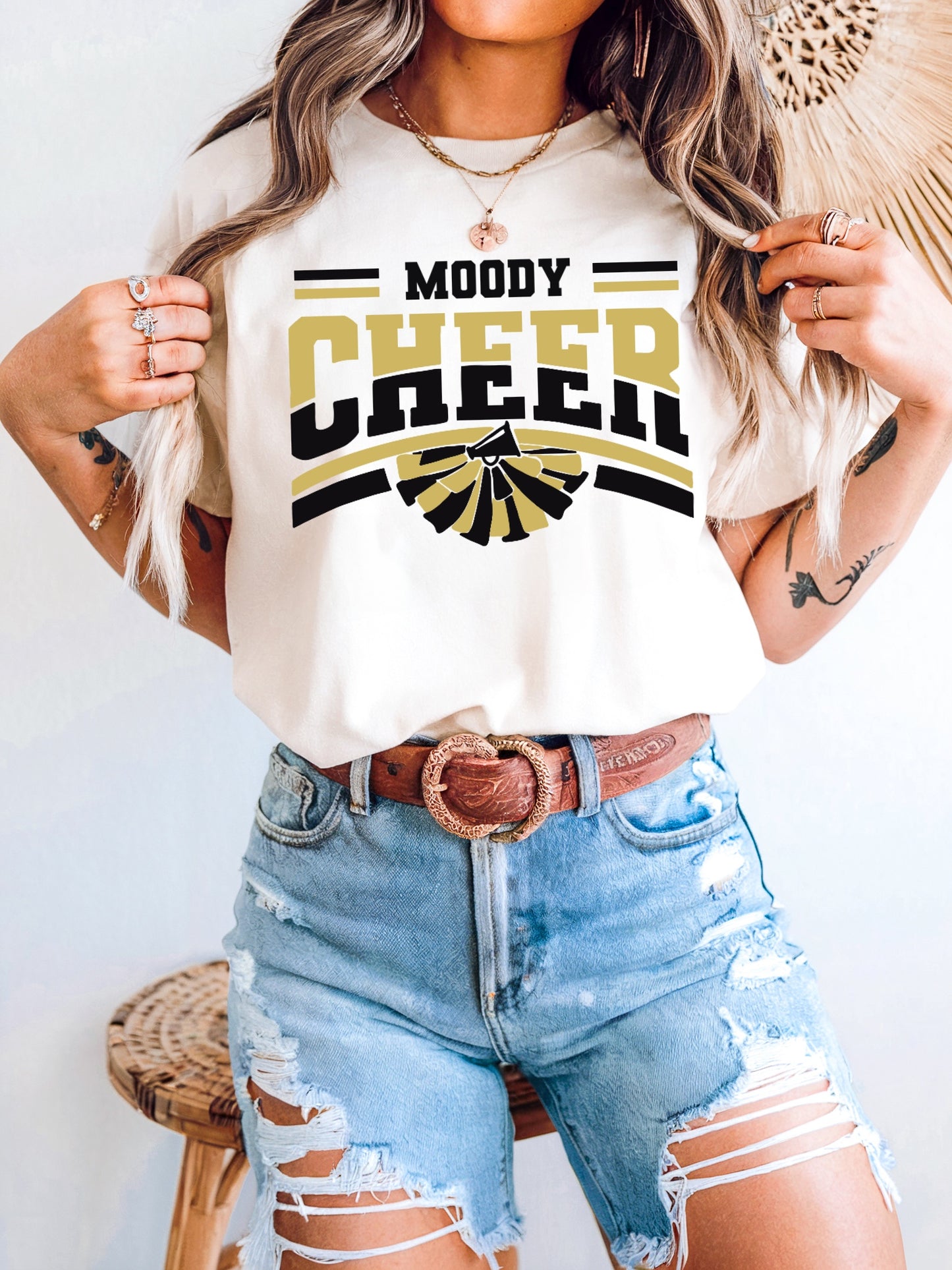 Moody cheer tee