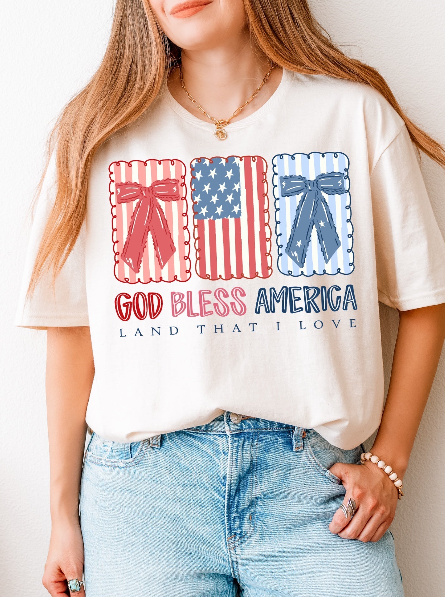 God Bless America tee