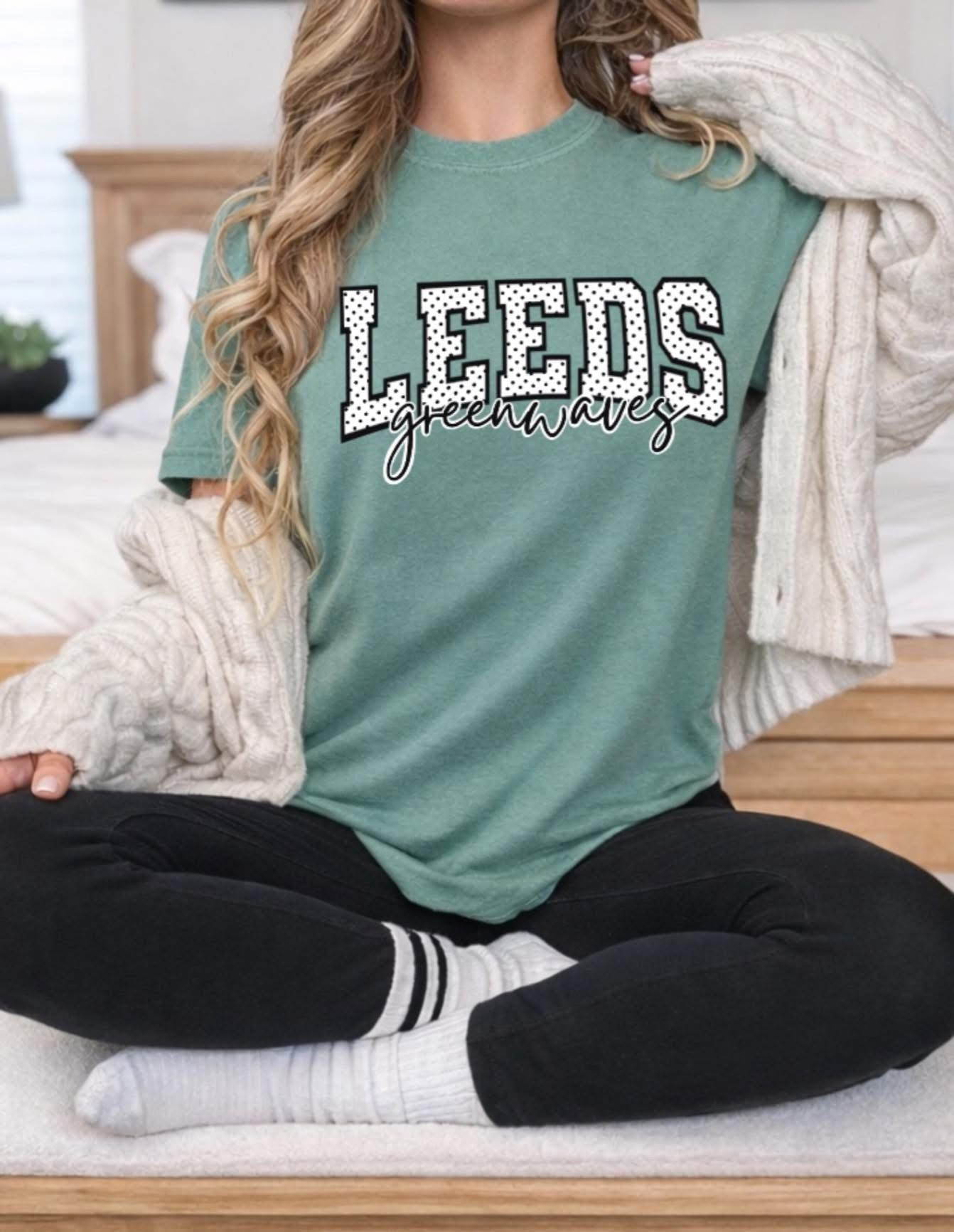 Leeds polka dot tee