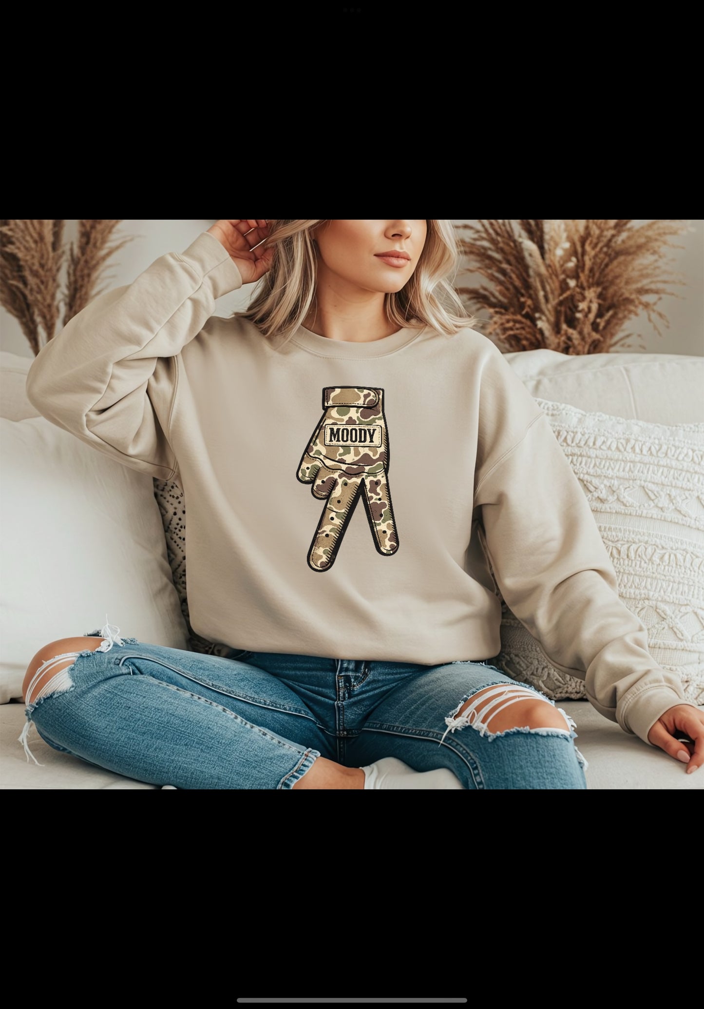 Moody Baseball Sweatshirt