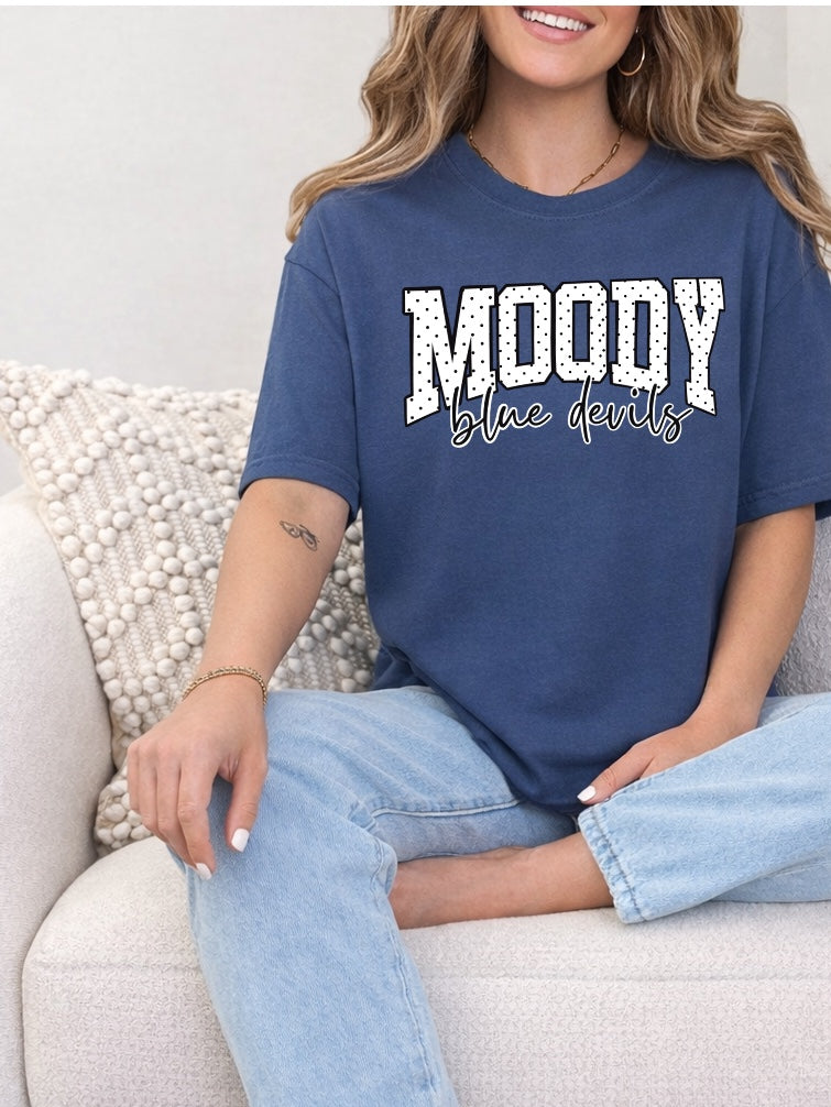 Moody Polka Dot Tee