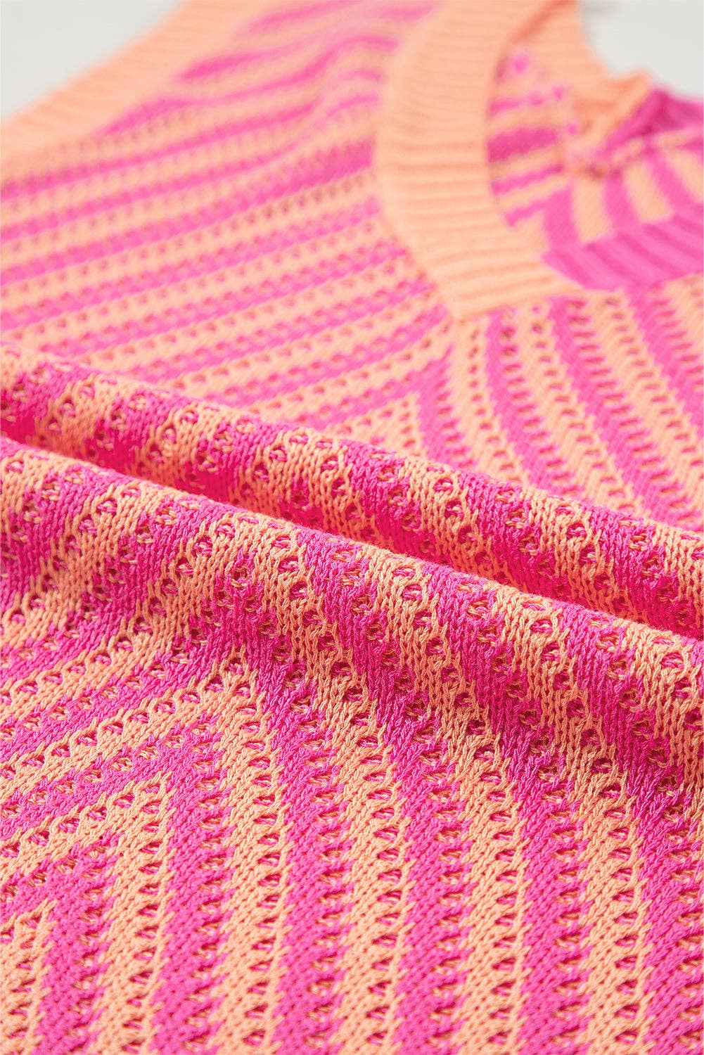 Strawberry Pink Sweater Vest