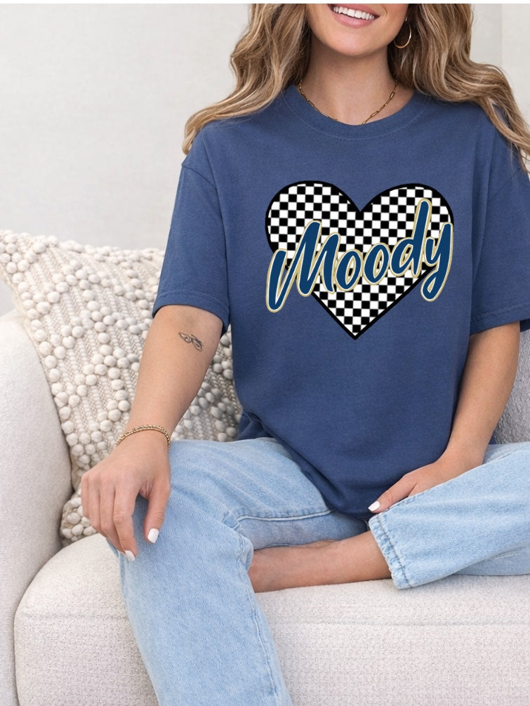 Moody heart tee
