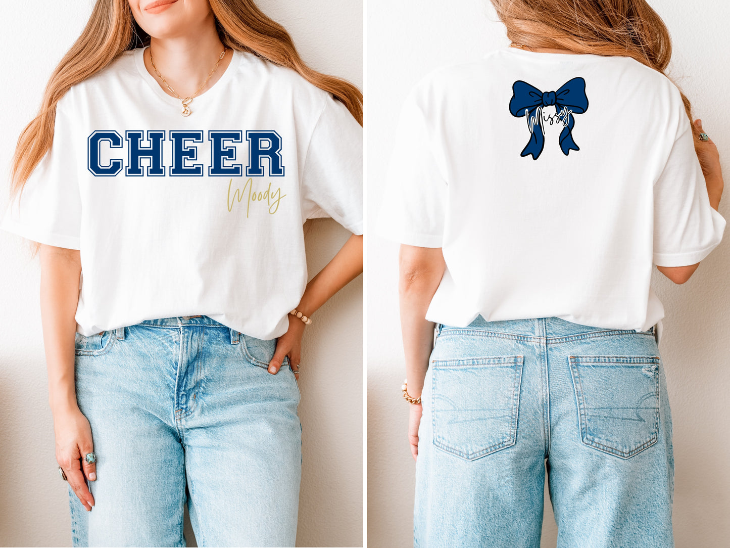 Moody cheer tee
