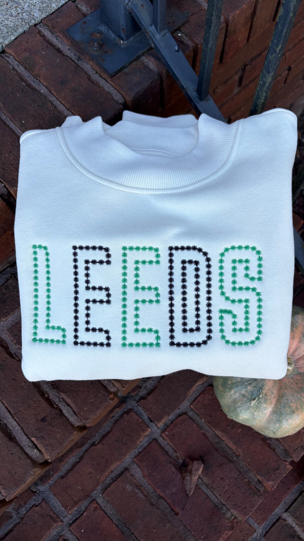 Leeds Embroidered Sweatshirt