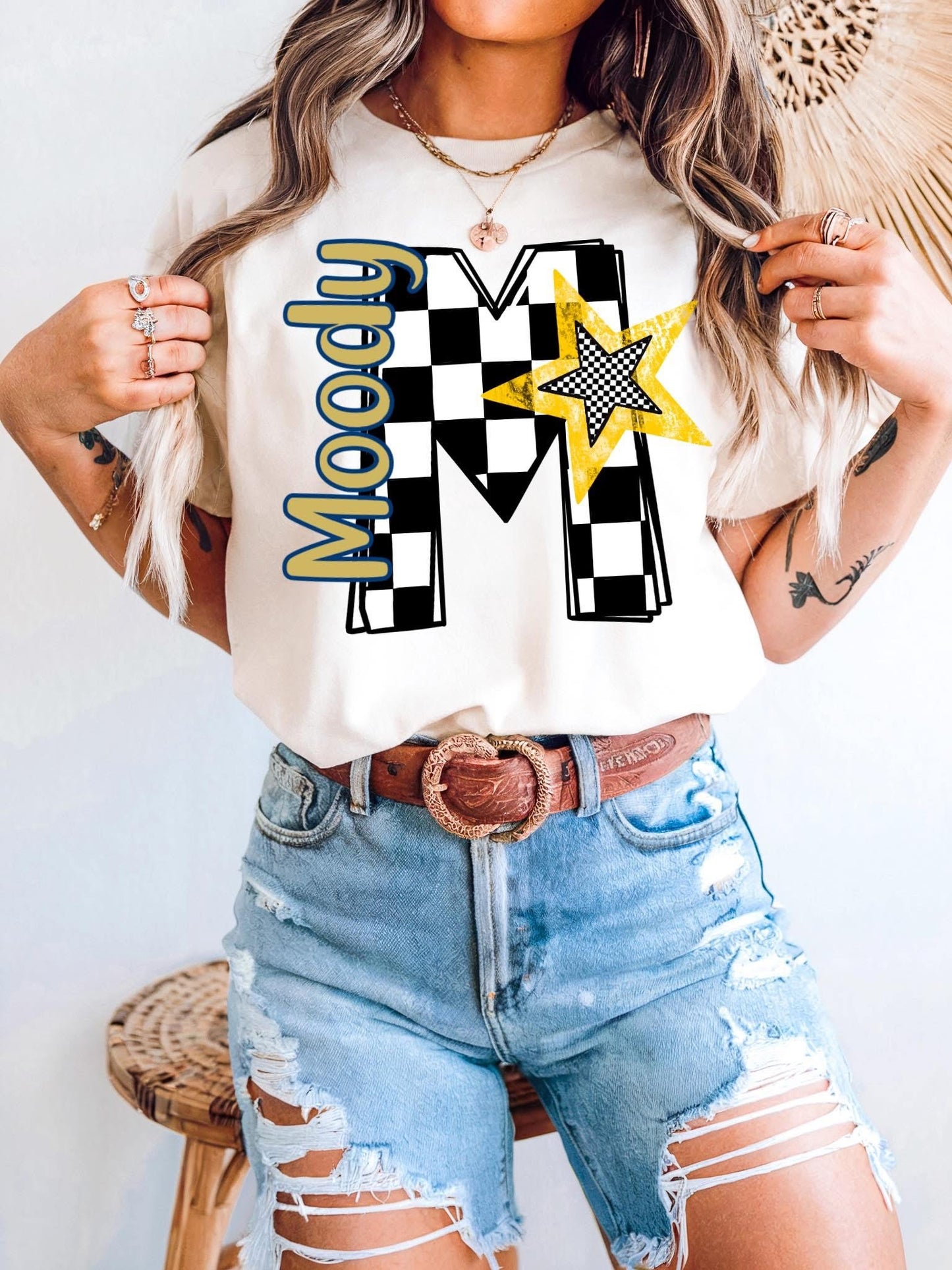 Moody Star Tee