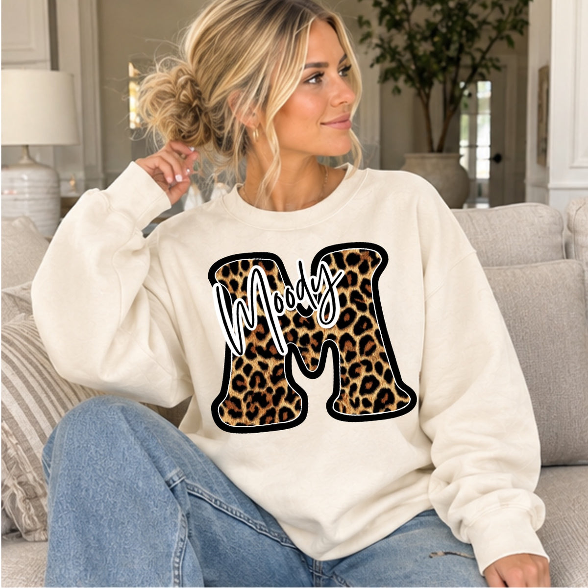 Moody Cheetah Sweatshirt