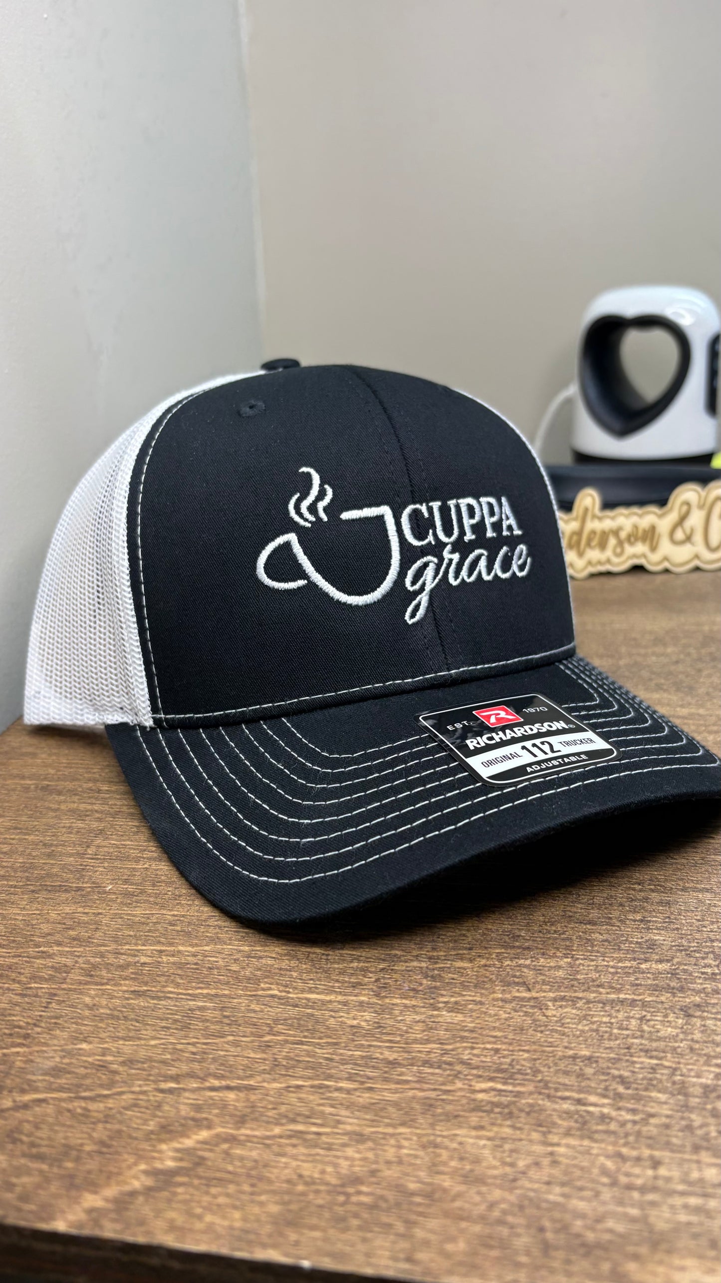 Custom hat with your company logo.