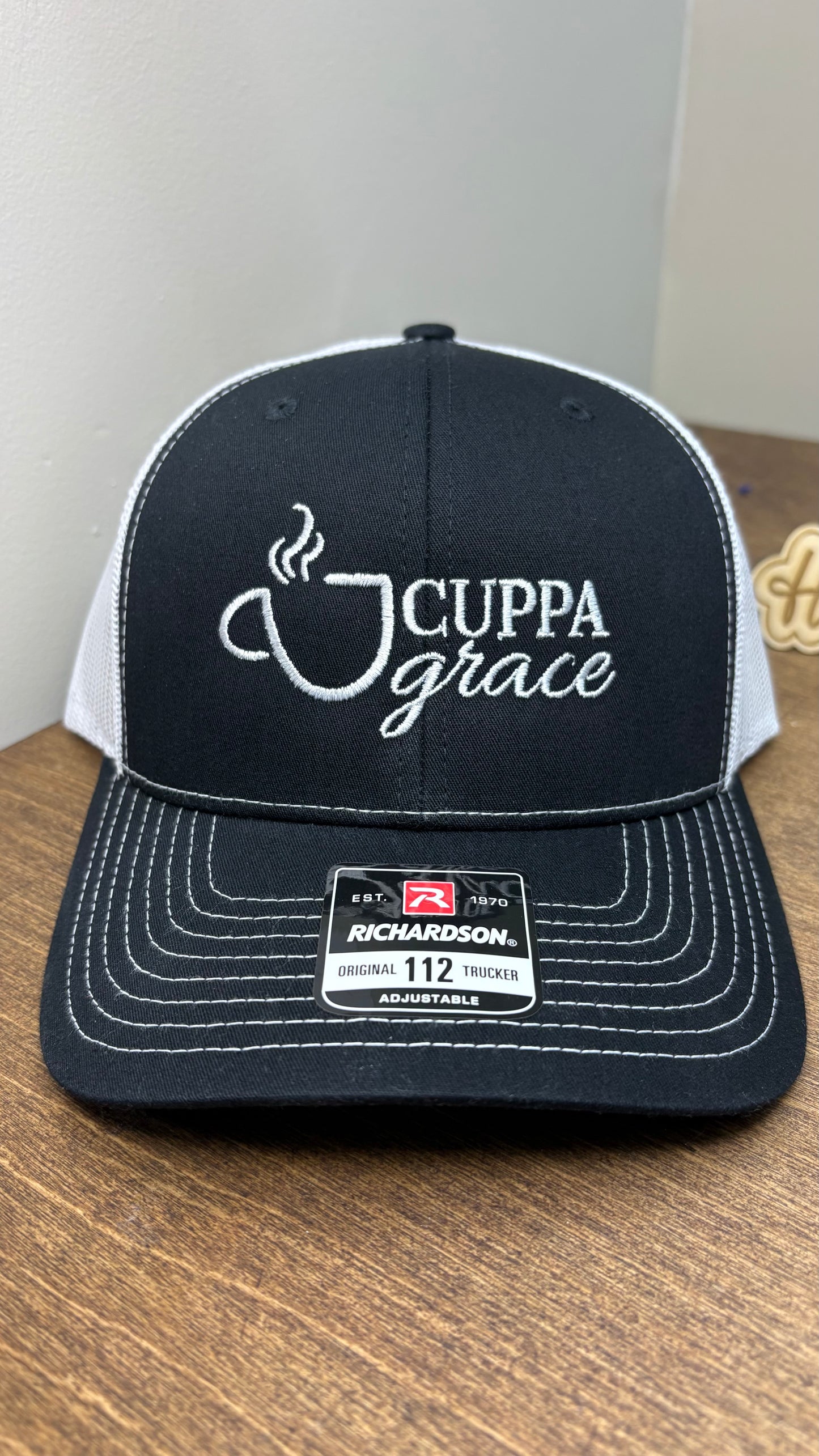 Custom hat with your company logo.