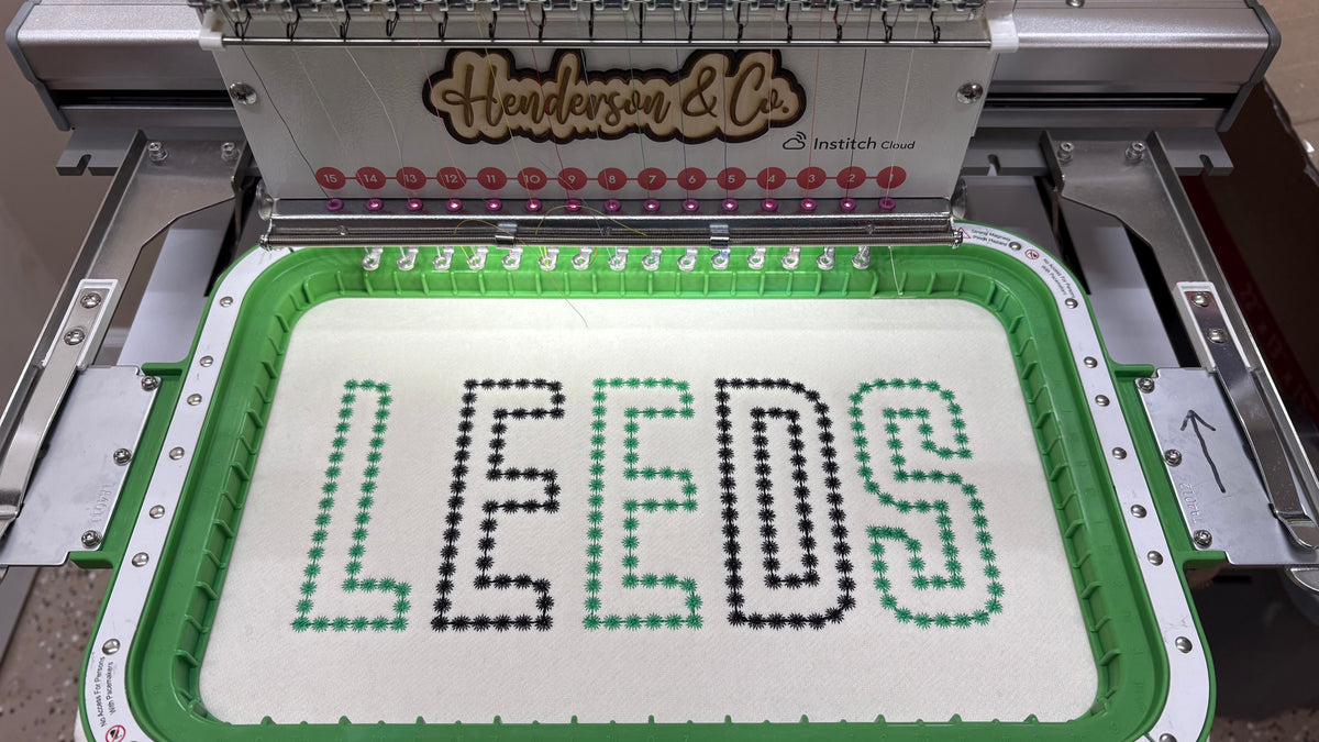 Leeds Embroidered Sweatshirt