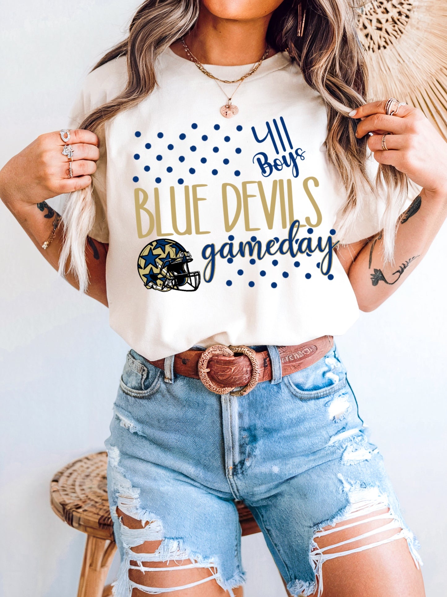 Moody Football tee