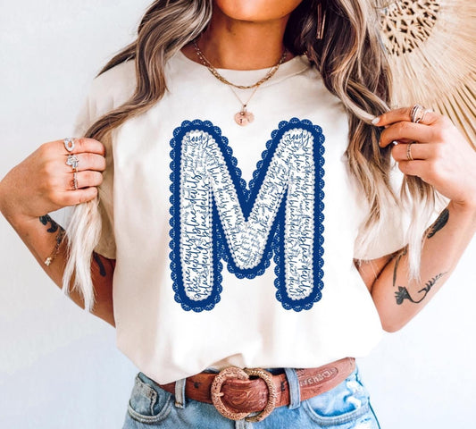 Moody Lettering Tee