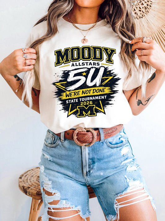 Moody 5U tee