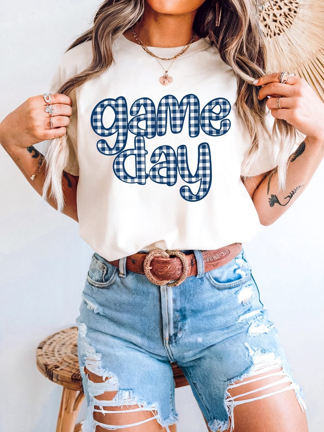 Moody game day tee