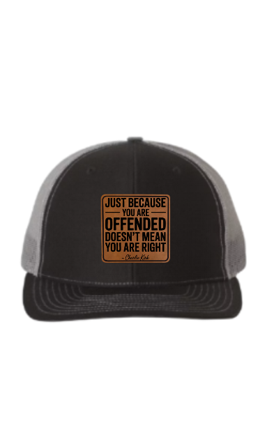 Branded hat