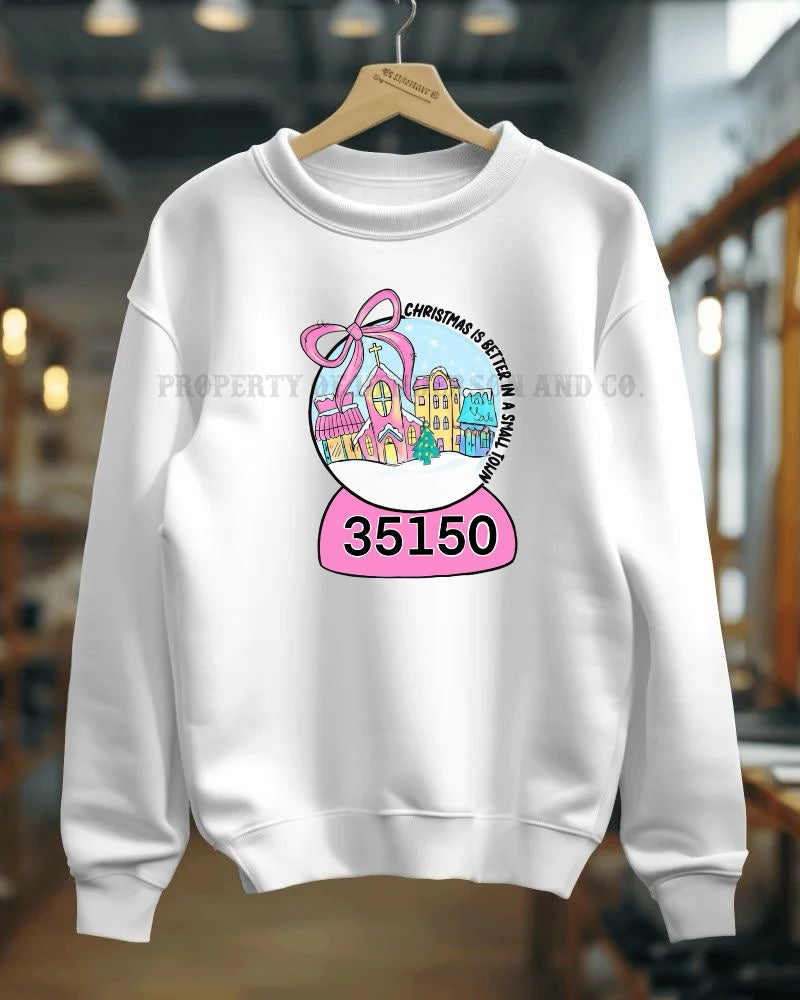 Christmas Zip Code Sweatshirt