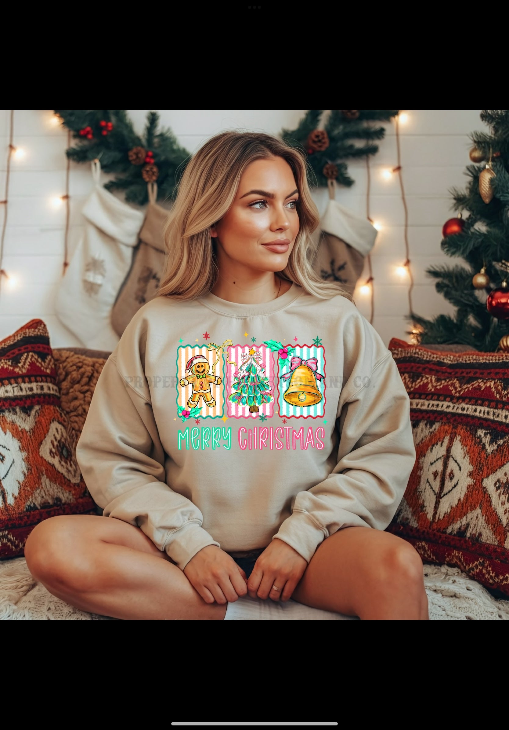 "Merry Christmas" Sweatshirt