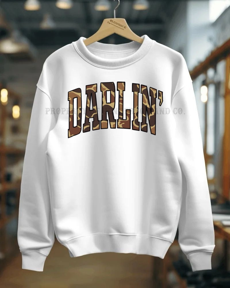 Darlin' Camo Sweatshirt