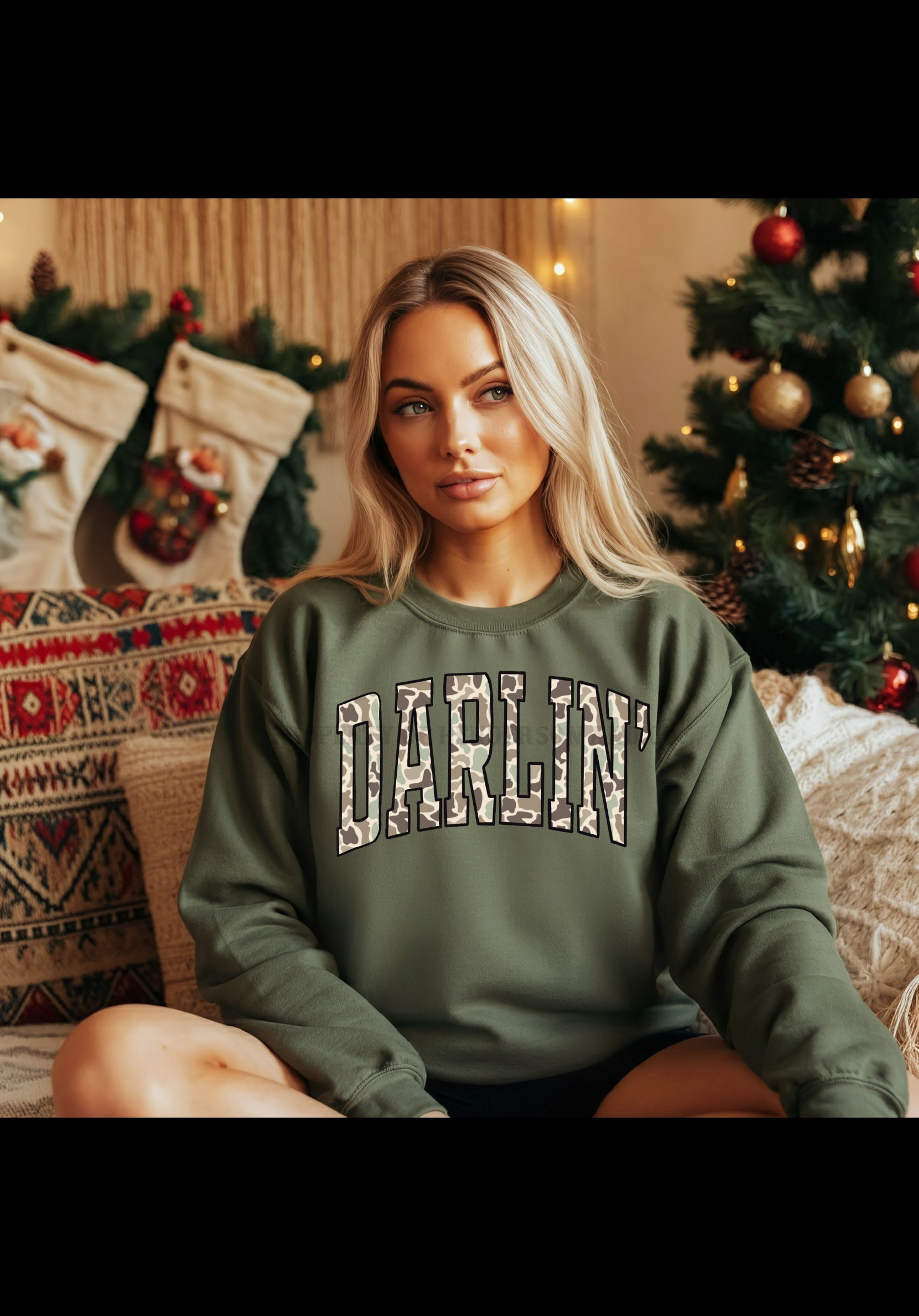 Darlin' Camo Sweatshirt
