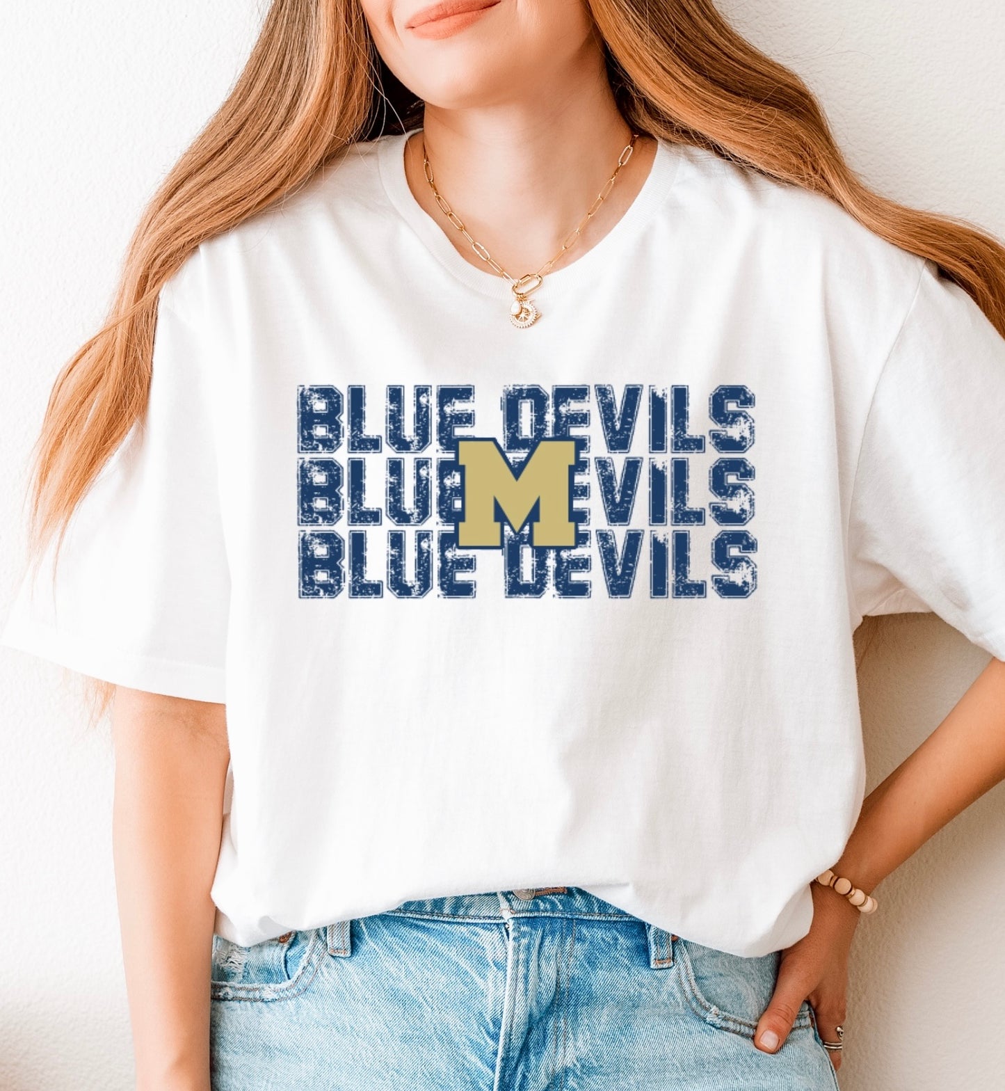 Blue Devil T-shirt (Custom Team)