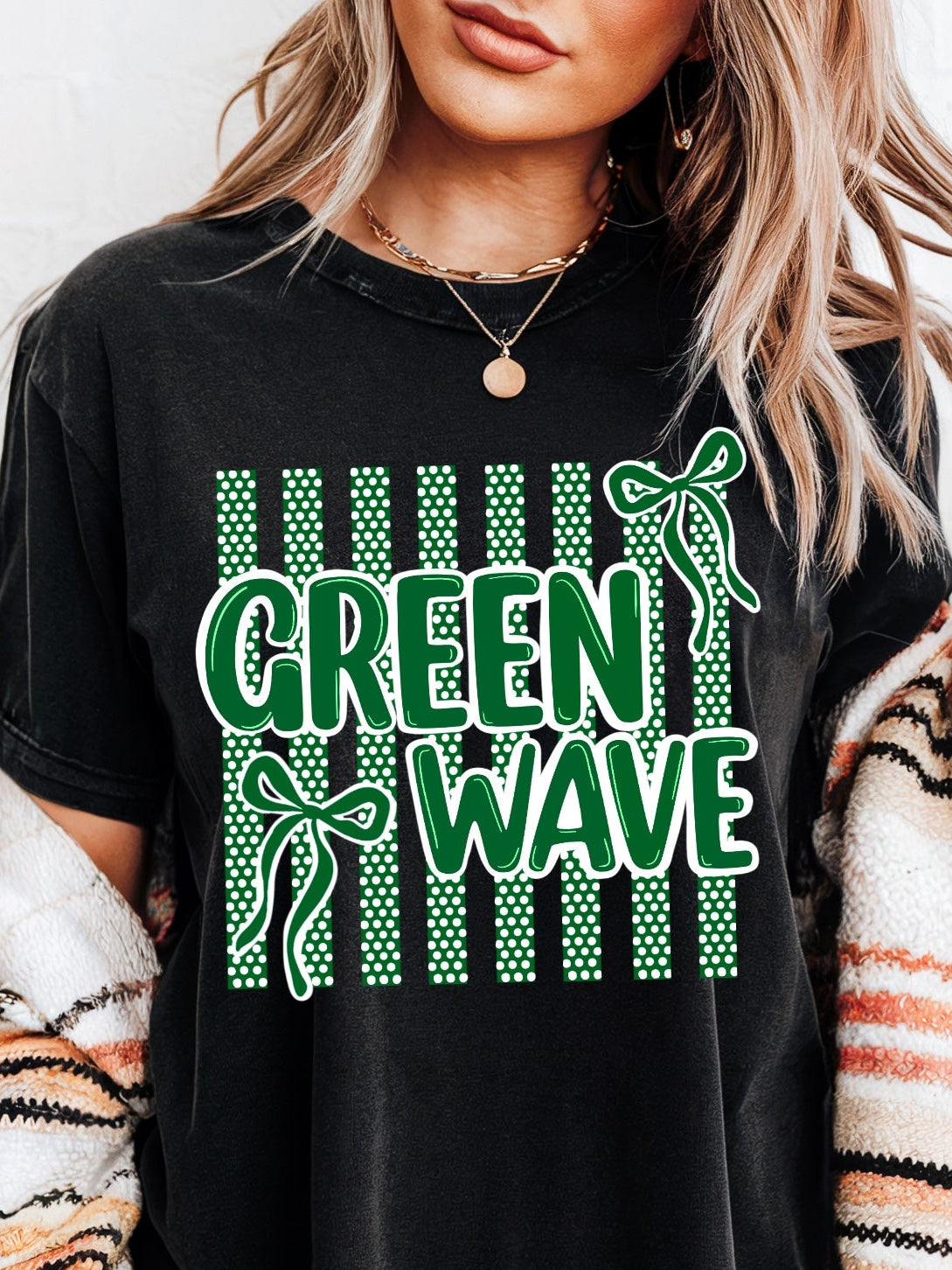 Greenwaves Bow Tee