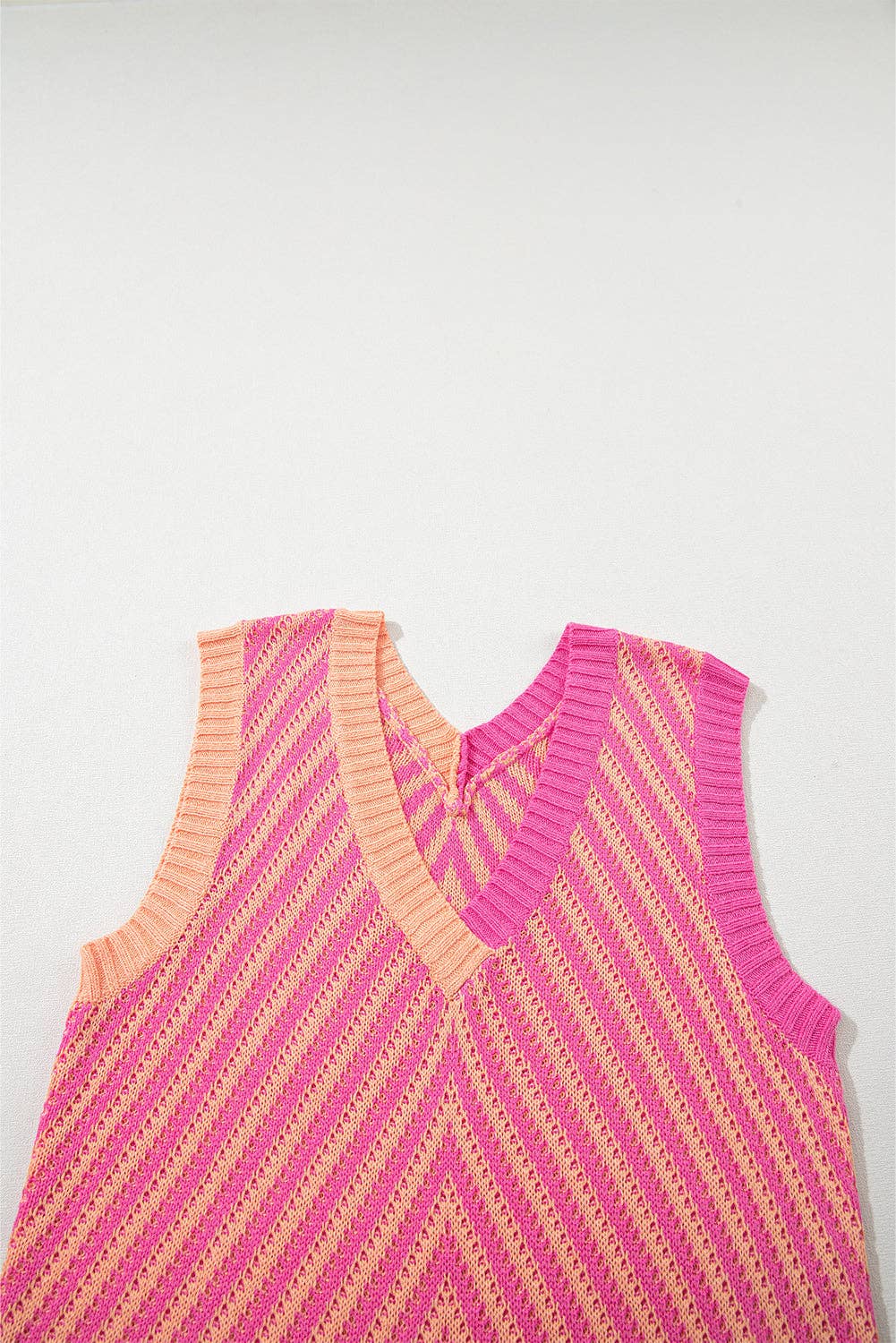 Strawberry Pink Sweater Vest