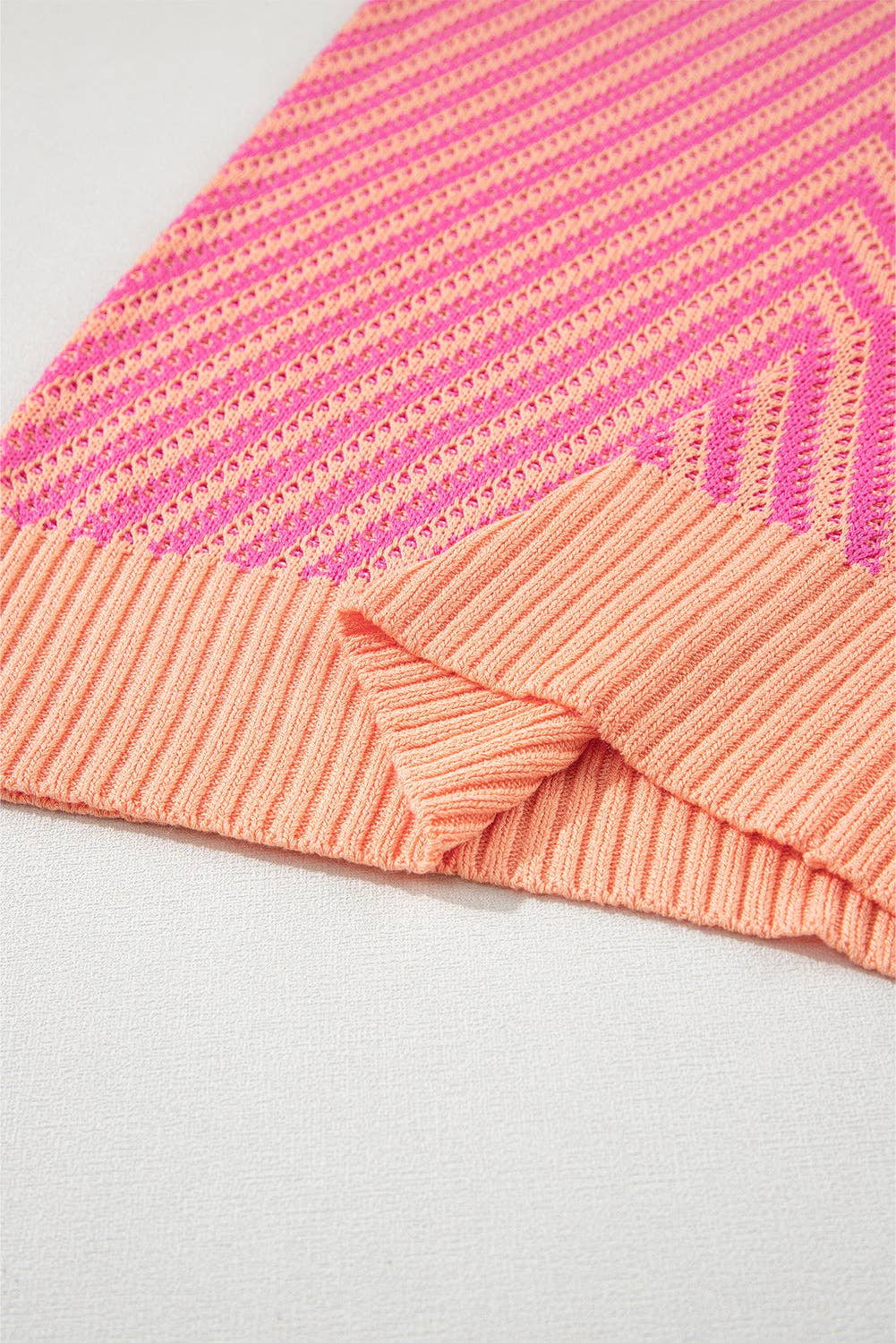 Strawberry Pink Sweater Vest