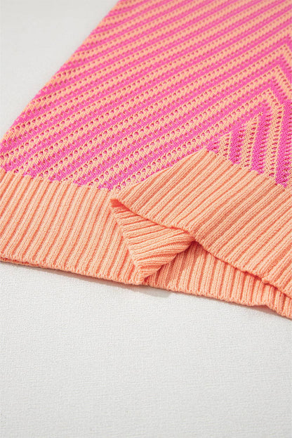 Strawberry Pink Sweater Vest