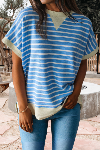 Stripe Short Sleeve